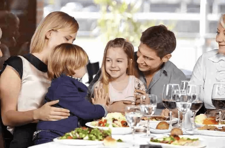 fine dining with kids